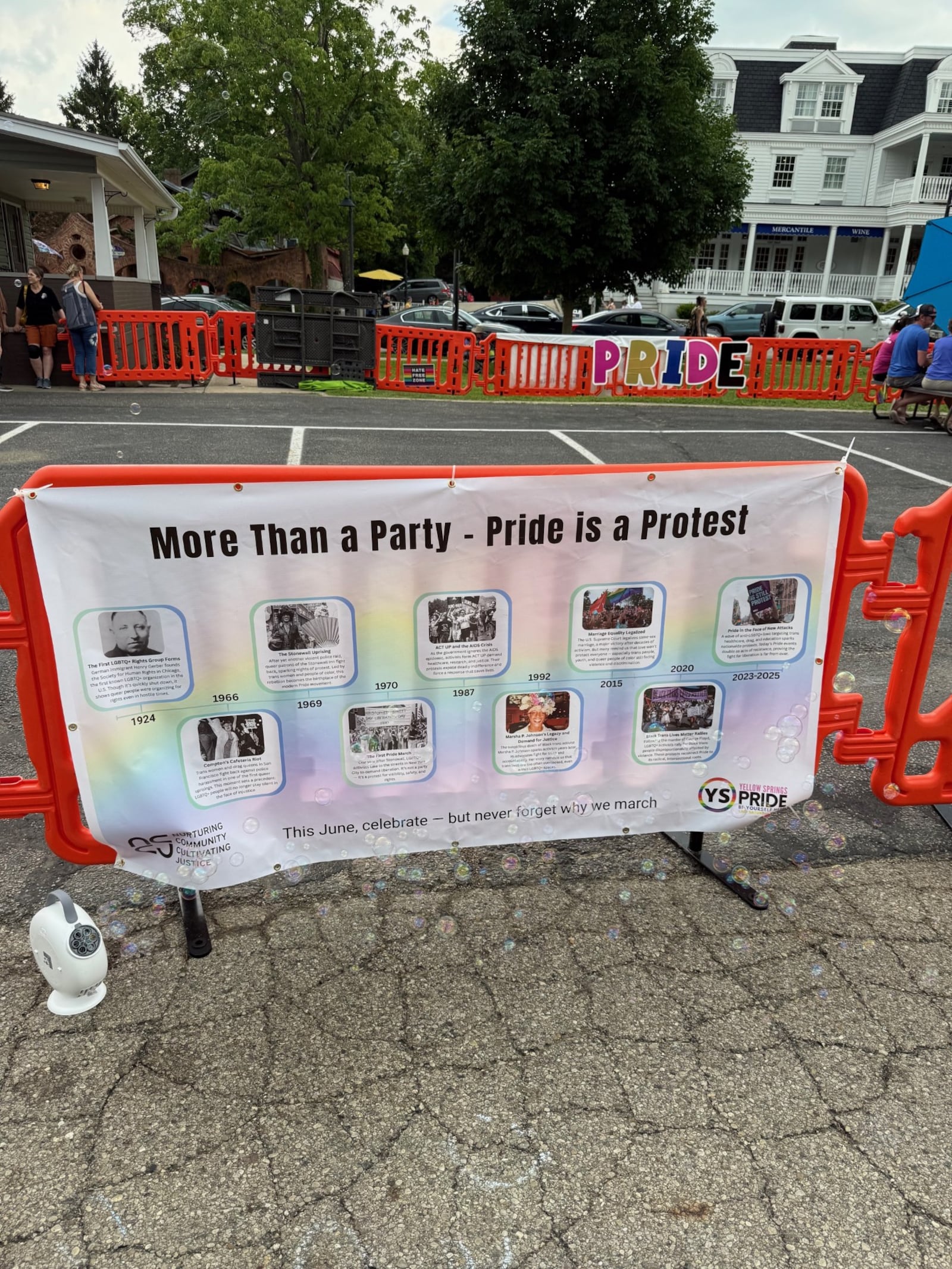 2025 Yellow Springs Pride Festival on June 28, 2025. CONTRIBUTED / Mary Bruner