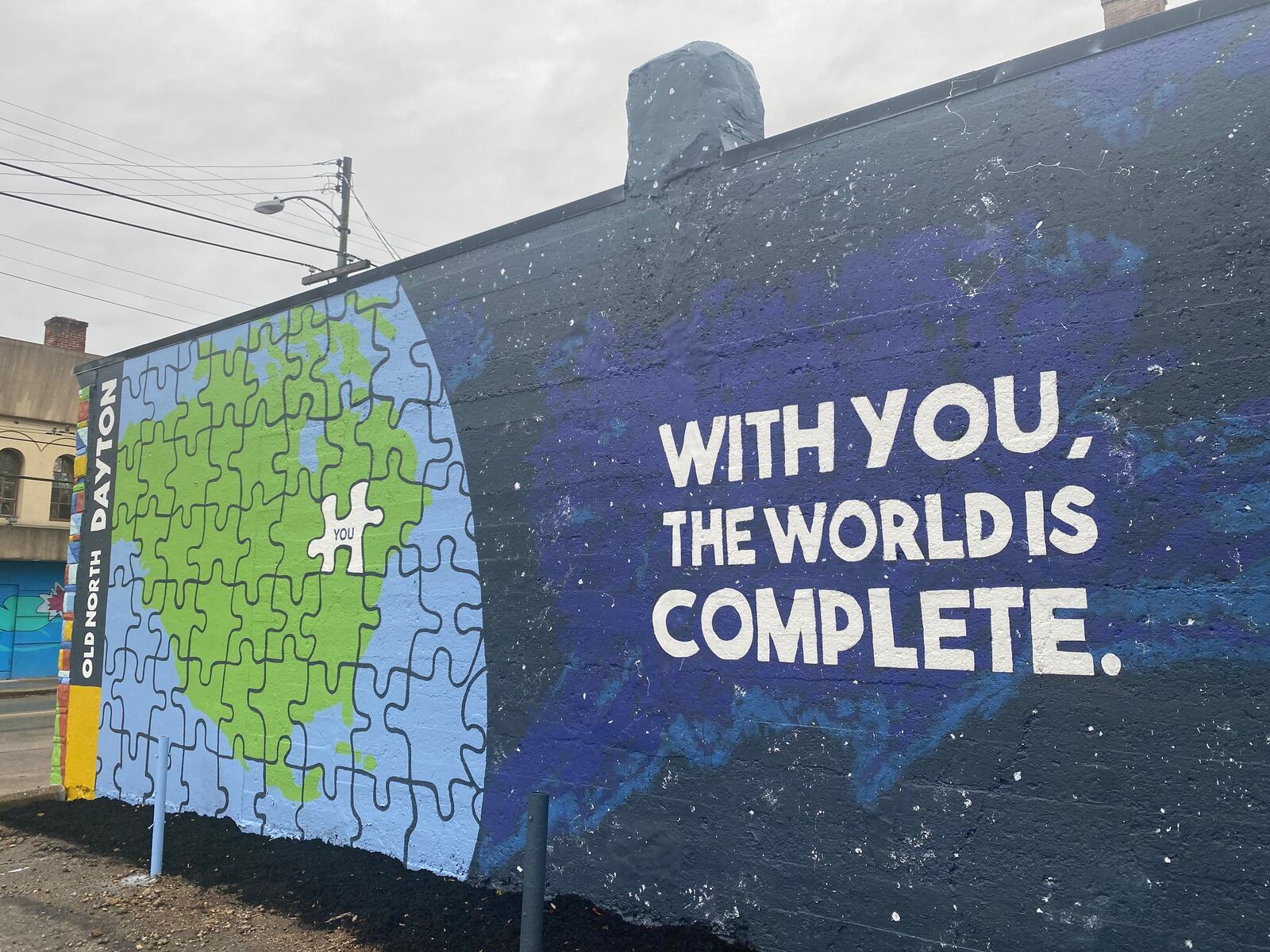 The Montgomery County Prevention Coalition's suicide prevention mural, which was completed toward the end of 2021 during the 2022 fiscal year for the coalition. Approximately 60 volunteers, including local students, worked on the project. CONTRIBUTED