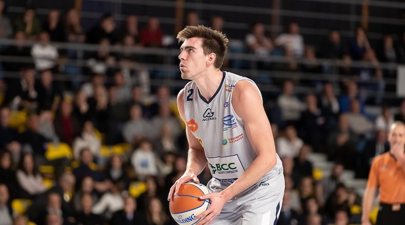 Former Wright State basketball standout AJ Pacher just returned from Treviglio, Italy, the epicenter of the Covid 19 outbreak that has devastated the nation. Pacher played profesionally there for Blu Basket and just returned back to the area last week after the season was canceled March 9. CONTRIBUTED