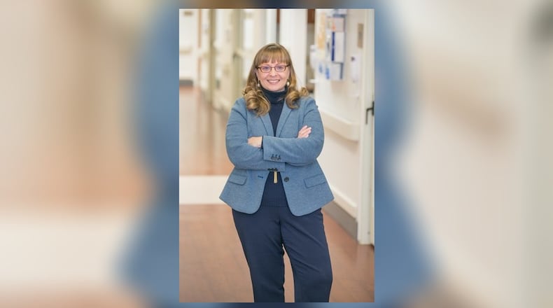 Dr. Jennifer J. Hauler, of Tipp City, was installed as president of the Ohio Osteopathic Association. CONTRIBUTED