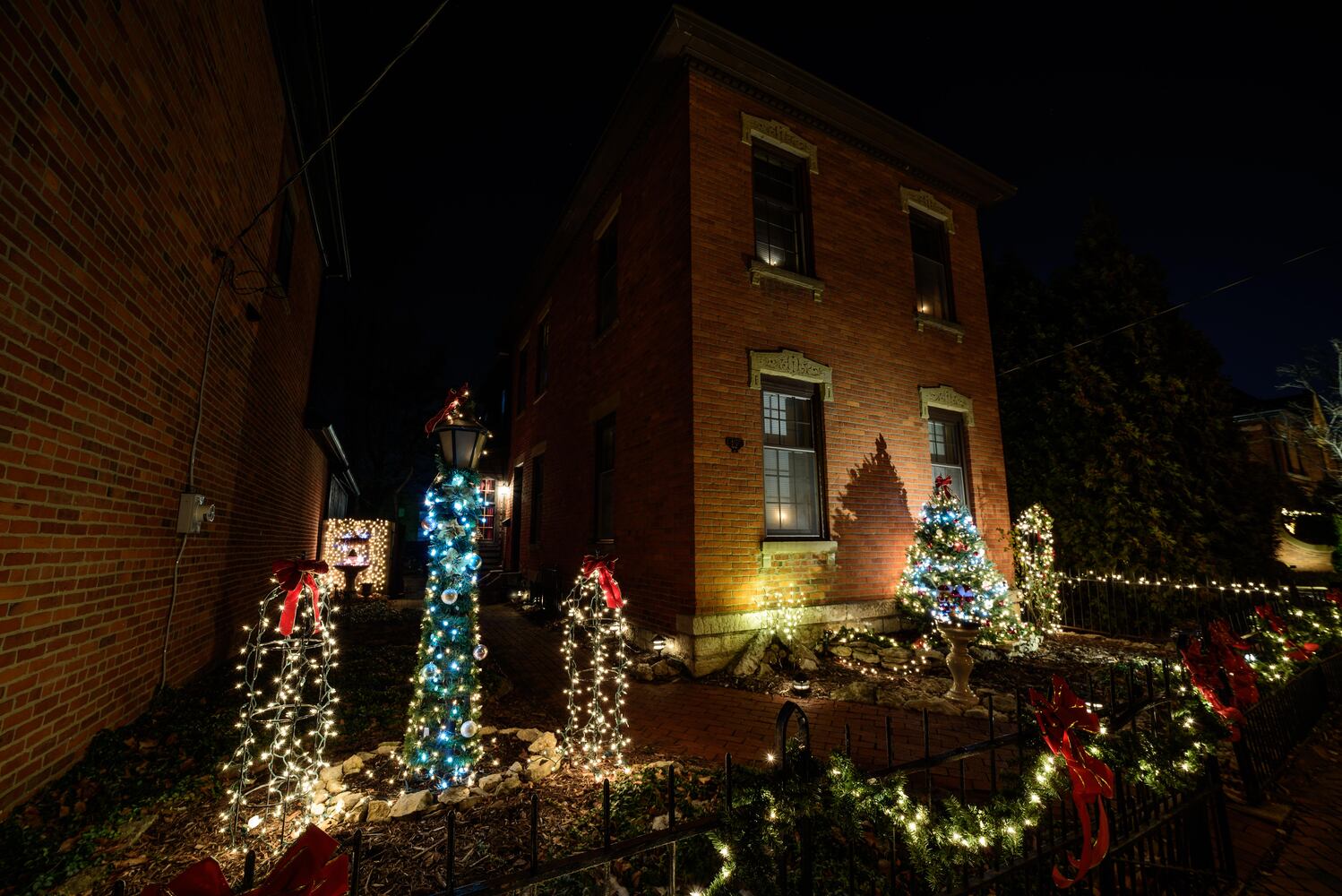 PHOTOS: Take a look at Columbus’ historic German Village all decked out for the holidays