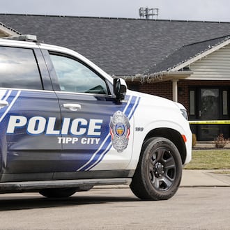 Tipp City Police Department continued its investigation on Wednesday, Feb. 18, 2026, into the death of Ashley Flynn, who was shot twice in a reported home burglary in the early morning hours on Monday. BRYANT BILLING / STAFF