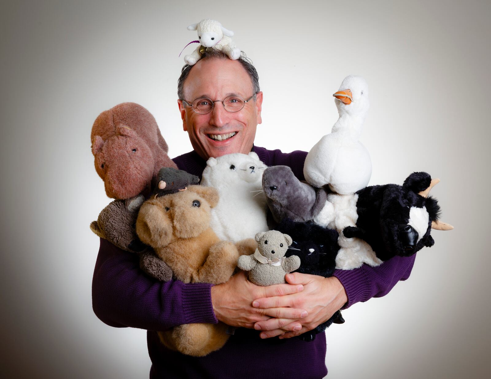 Conductor Gittleman is always willing to have fun on stage and in the community. Photo by Andy Snow.
