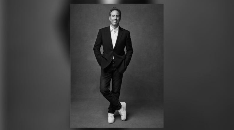 Comedian Jerry Seinfeld will perform two shows at the Schuster Center on Friday, April 19. CONTRIBUTED