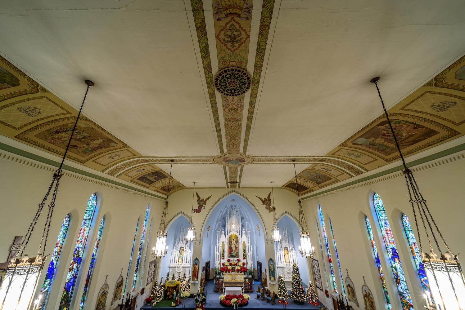 PHOTOS: A breathtaking look at Holy Trinity Catholic Church on Christmas Eve morning
