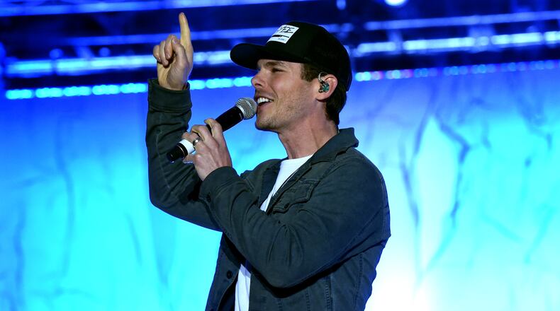 NASHVILLE, TN - FEBRUARY 24:  Granger Smith performs onstage at New Faces of Country Music Dinner & Performance - Sponsored by ACM & St. Jude Children's Research Hospital | Performances Powered by Live Nation during CRS 2017 - Day 3 on February 24, 2017 in Nashville, Tennessee.  (Photo by Rick Diamond/Getty Images for CRS)