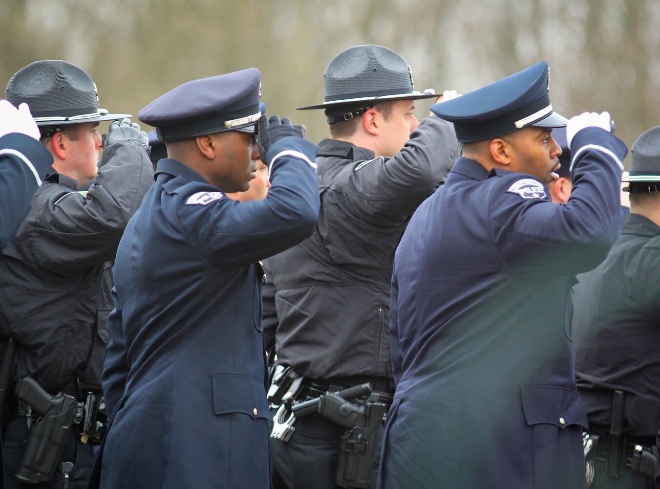 Officer Yaney's Funeral