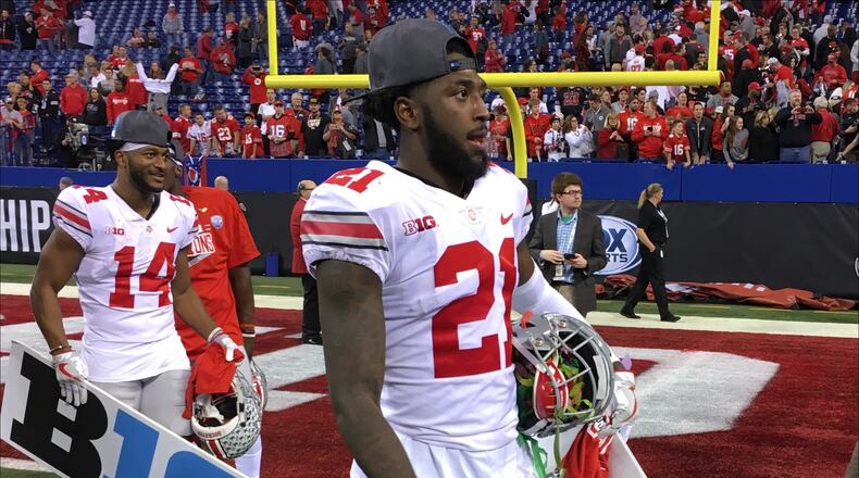 Ohio State receiver Parris Campbell is coming back for another season in Columbus.