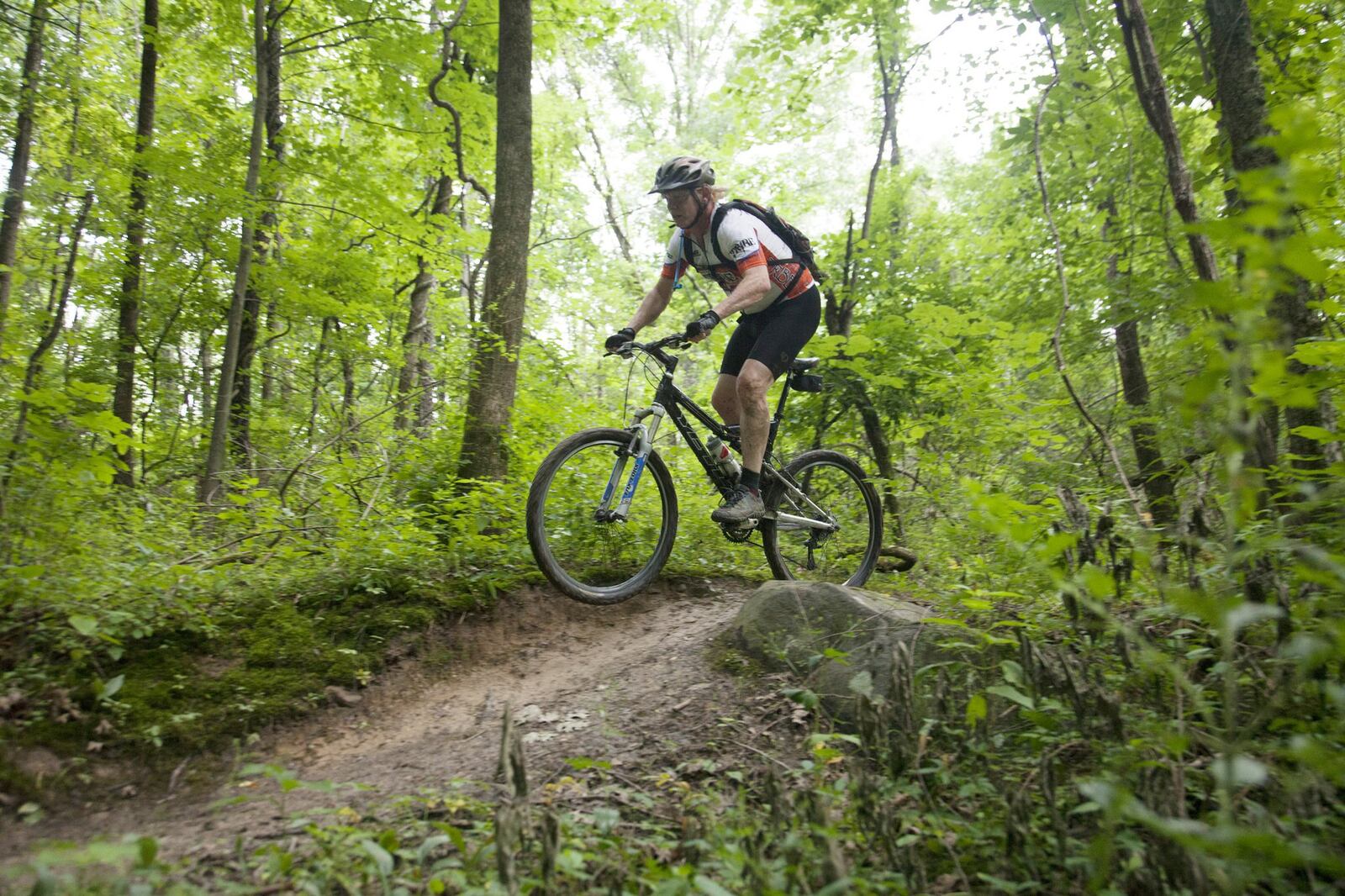 There are more than 60 miles of local mountain bike trails. CONTRIBUTED