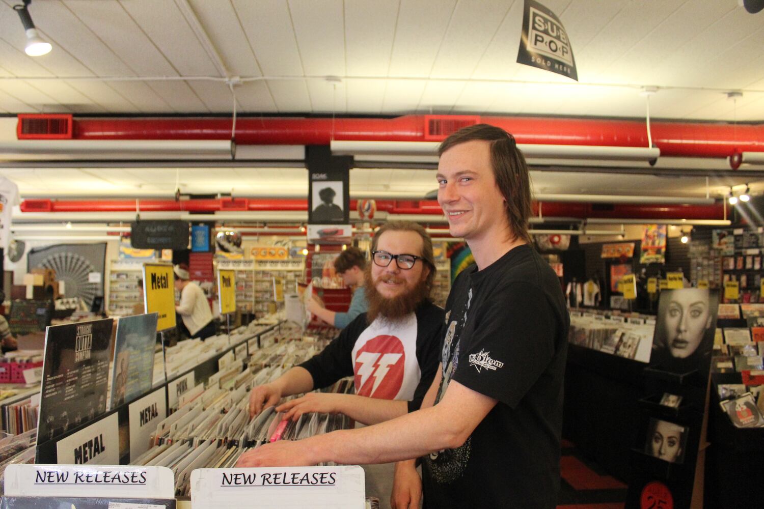 Photo: Record Store Day hits Omeg Music, Recreate and Feathers in the Oregon District