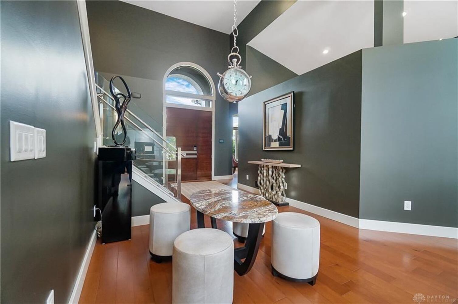 PHOTOS: Spectacular $1.8M luxury home on market with pool, golf simulator