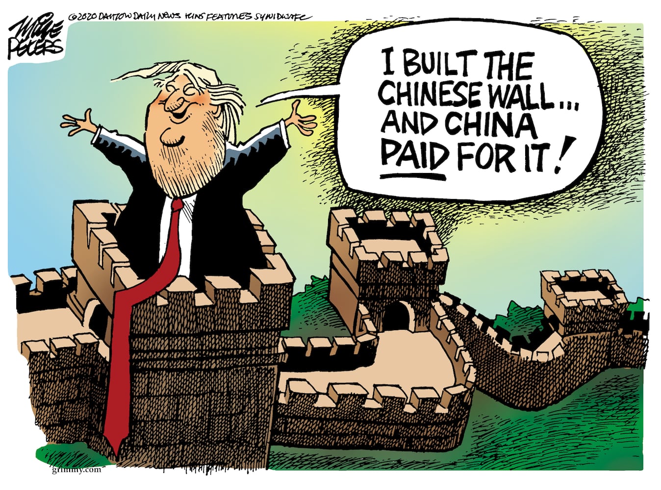 2020: The best of Pulitzer Prize winner Mike Peters political cartoons