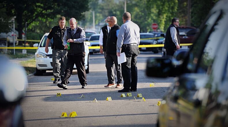 One person was shot early Friday morning, July 17, on Fer Don Road in Harrison Twp. July 21, 2020: reports are saying that the person, Trevone Turner, of Dayton, has died . STAFF PHOTO / MARSHALL GORBY