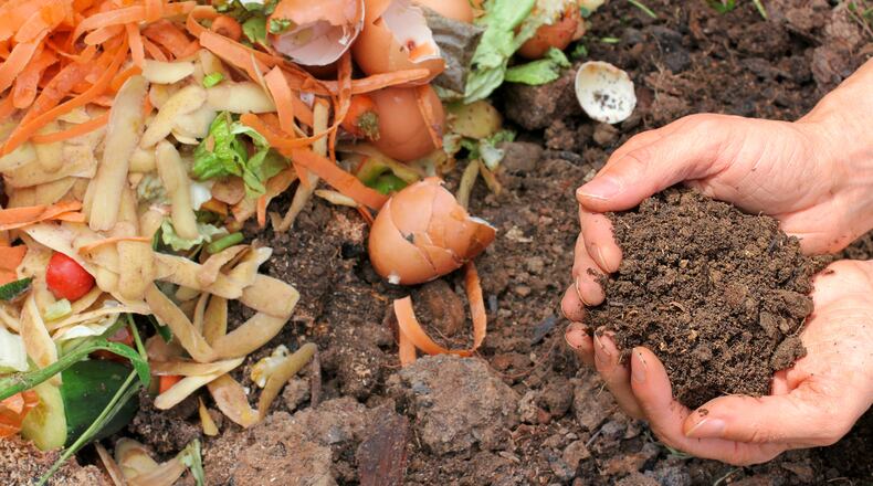 Your compost pile will be a mix of “browns” and “greens”. Together, with water and air, these materials will decompose and transform into a soil amendment. ISTOCK PHOTO