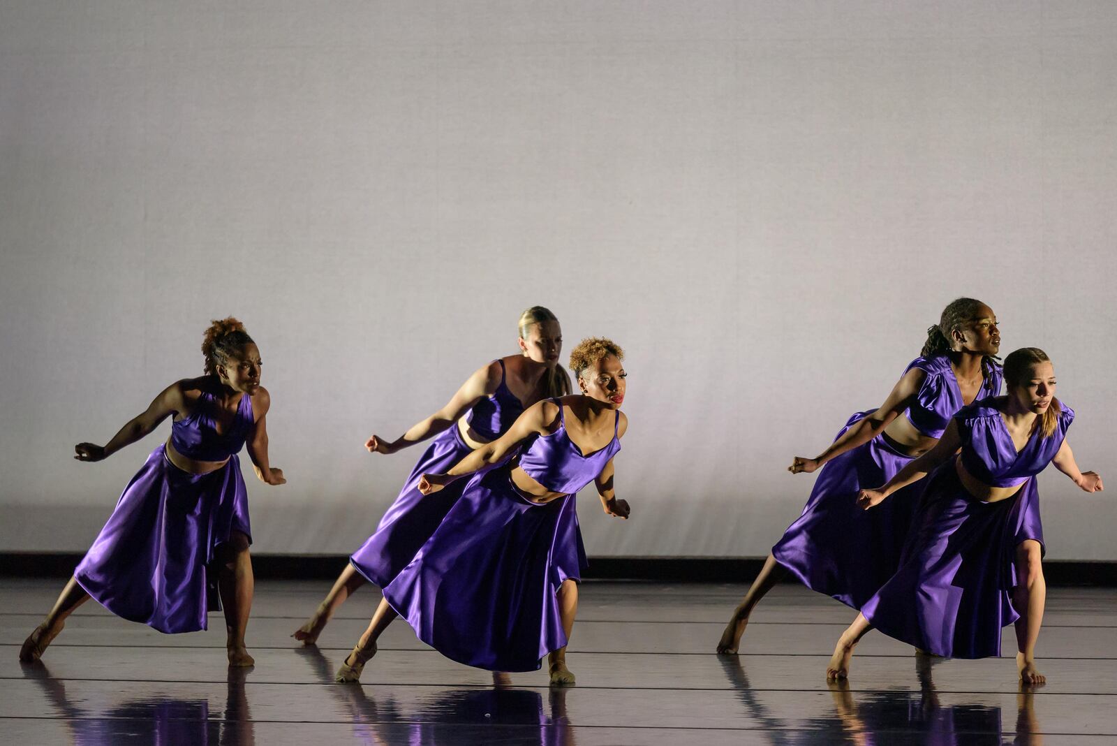 The Dayton Contemporary Dance Company presented 'Power & Presence' at Victoria Theatre in downtown Dayton on Sunday, Mar. 2, 2025. Here are highlights of "Call(ing)" by DCDC Associate Artistic Director Qarrianne Blayr, performed by Dayton Contemporary Dance Company. TOM GILLIAM / CONTRIBUTING PHOTOGRAPHER