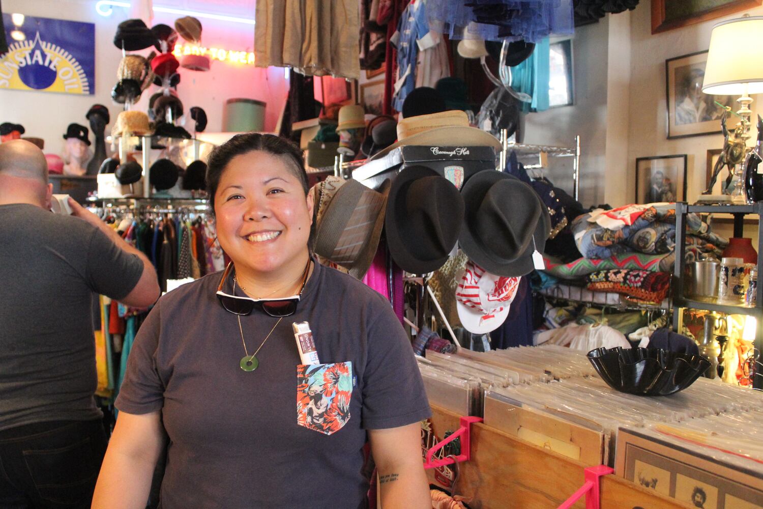 Photo: Record Store Day hits Omeg Music, Recreate and Feathers in the Oregon District