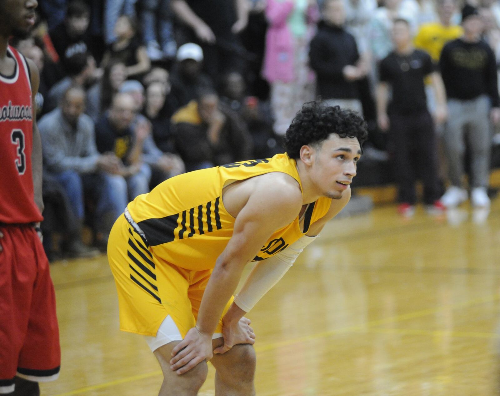 Sidney senior Andre Gordon will follow former Virginia Tech coach Buzz Williams and play basketball at Texas A&M. MARC PENDLETON / STAFF