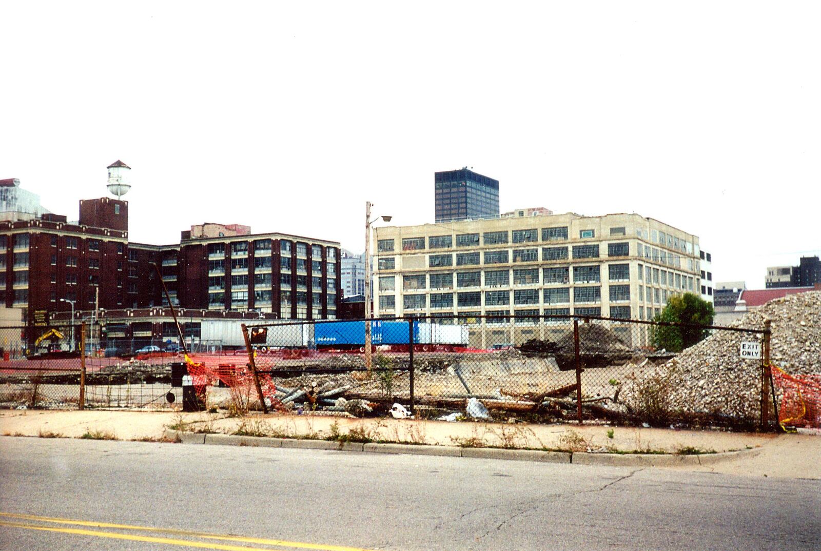Site of the stadium before construction. (CONTRIBUTED)