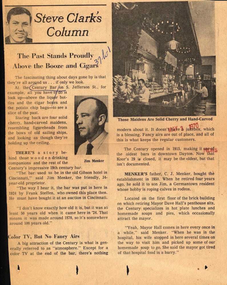 Then and Now: Historic photos of the Century Bar