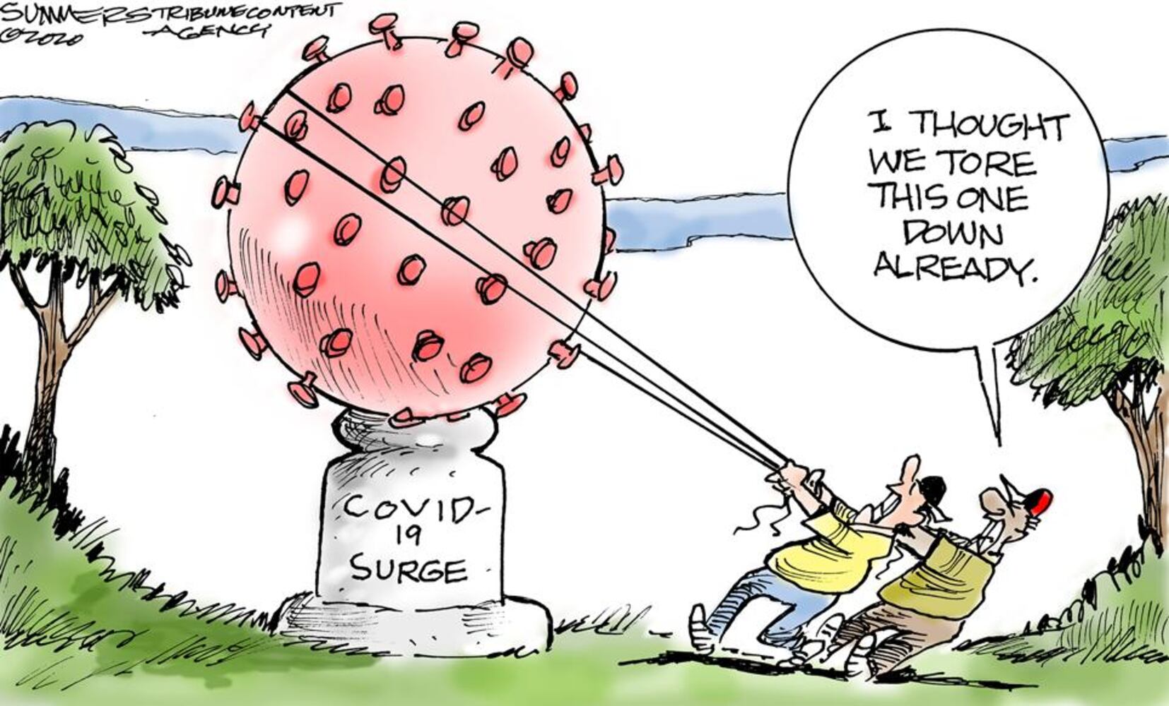 Week in cartoons: Black Lives Matter, Bill Barr and more