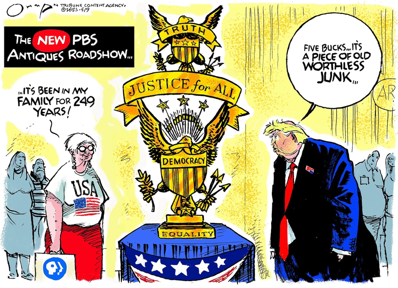 CARTOONS: Jack Ohman, May 12, 2025