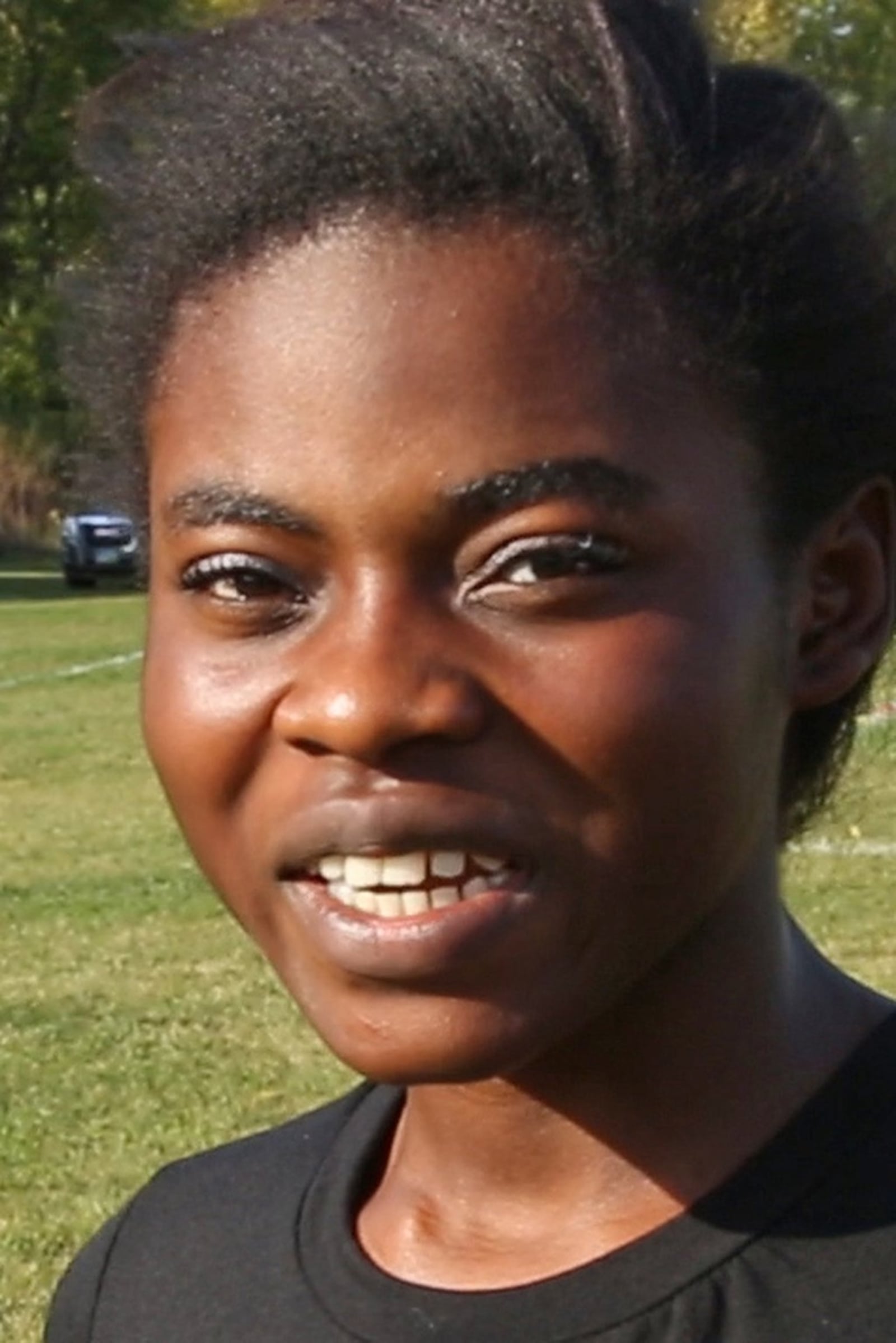 Isabella Danhoui, from Togo, is a member of the Belmont High School Boys Soccer Team. TY GREENLEES / STAFF