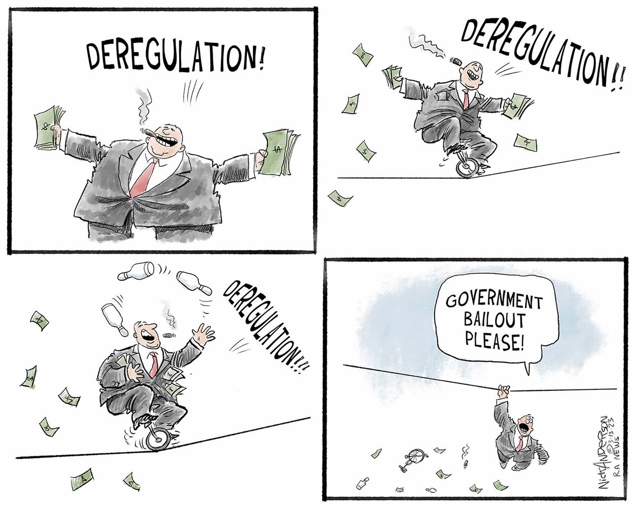 WEEK IN CARTOONS: Bank collapse, Russia and more