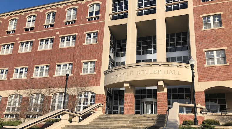 The University of Dayton’s School of Law is located in Keppler Hall. FILE