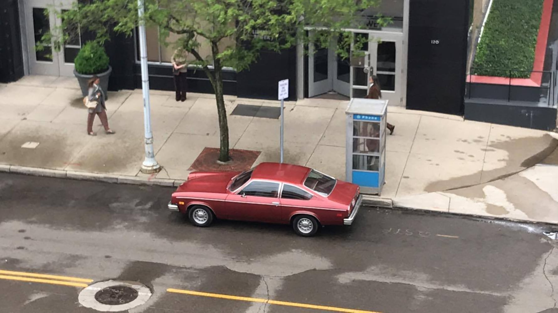 Scenes from the Robert Redford movie filming in downtown Dayton