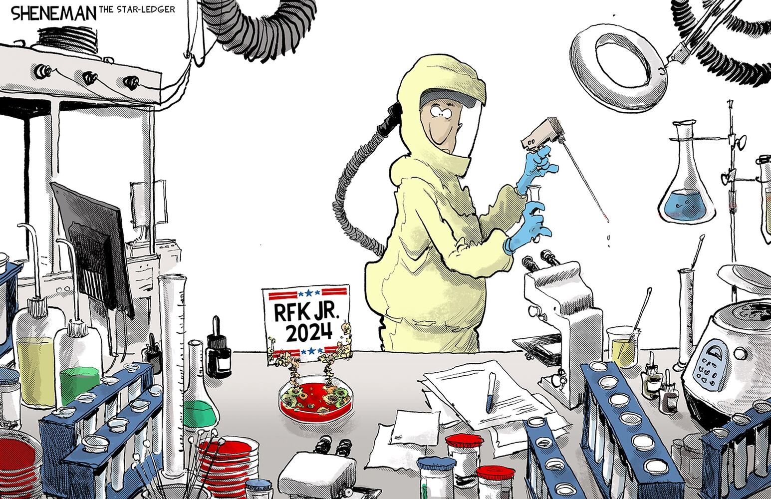 CARTOONS: Drew Sheneman, April 7, 2024