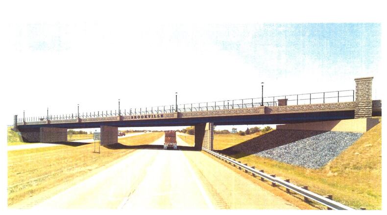 An artist’s rendition of what the new Arlington Bridge will look like after $5.3 million in improvements are made this spring. CONTRIBUTED
