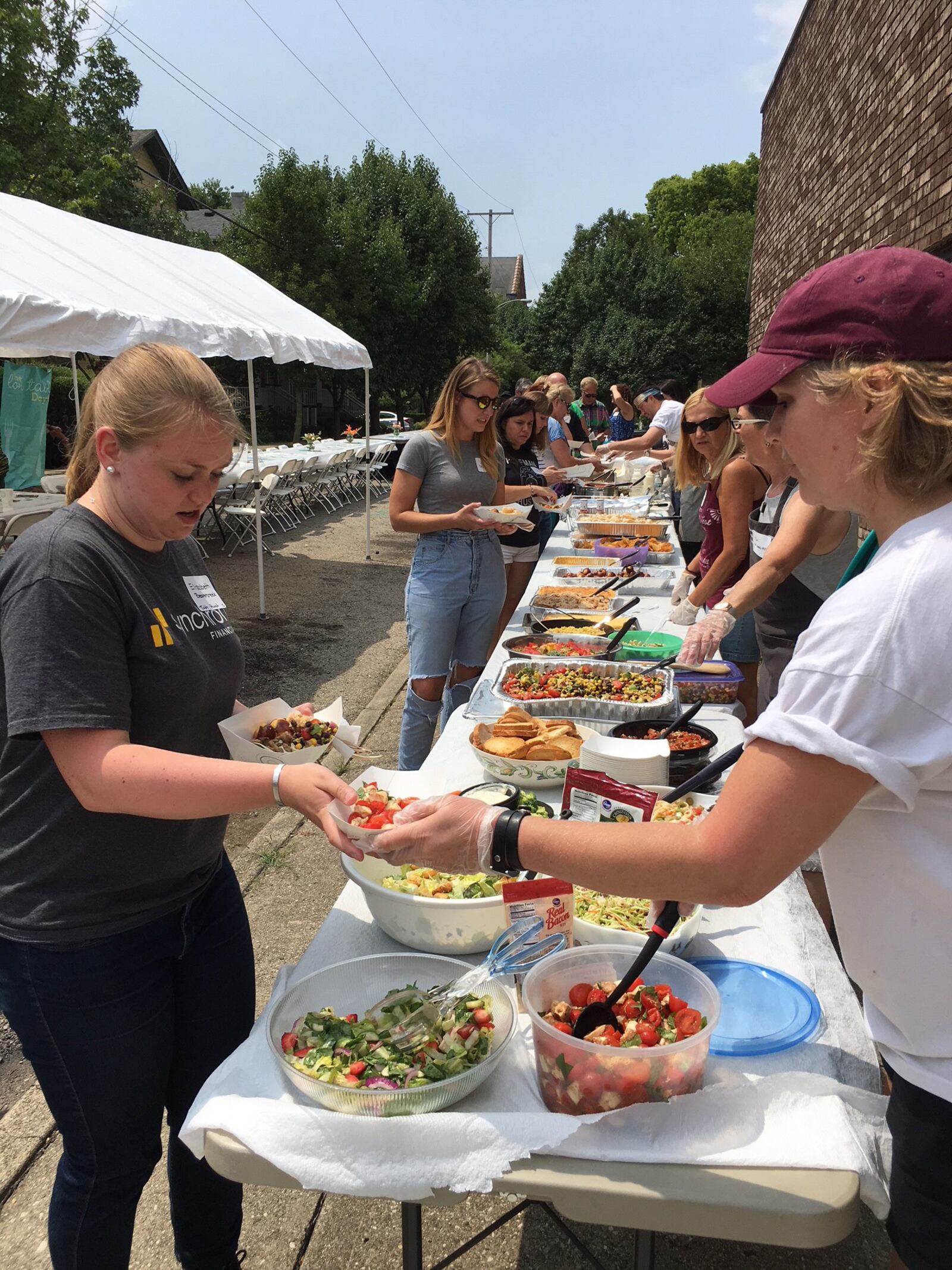 The Longest Table is geared toward hosting meals and conversations to connect people who may not normally get a chance to meet. The event was the brainchild of Project Lead, Bryan Stewart, who serves as the Legislative Aide to Commissioner Christopher Shaw. CONTRIBUTED PHOTO