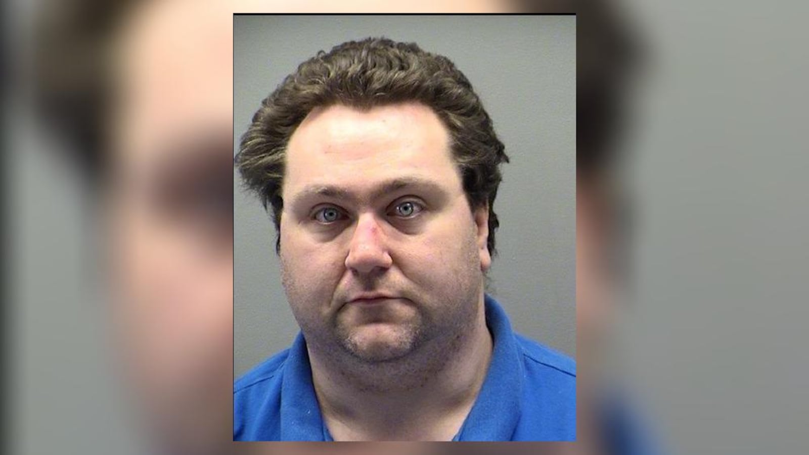 David Fugett, pictured after his previous child pornography arrest. Image courtesy of the Montgomery County Jail. 