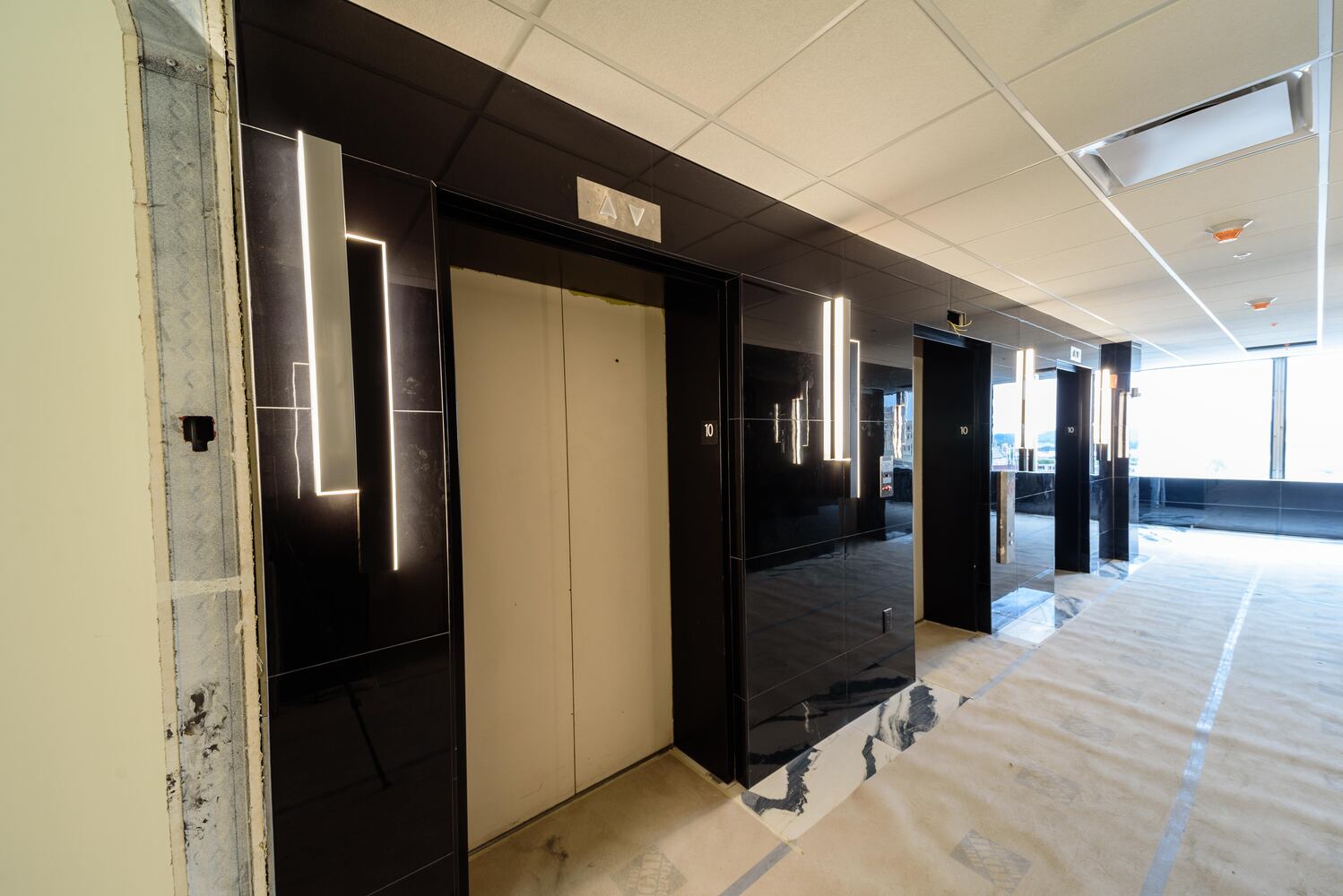 PHOTOS: Construction progress at The Deneau Tower in downtown Dayton