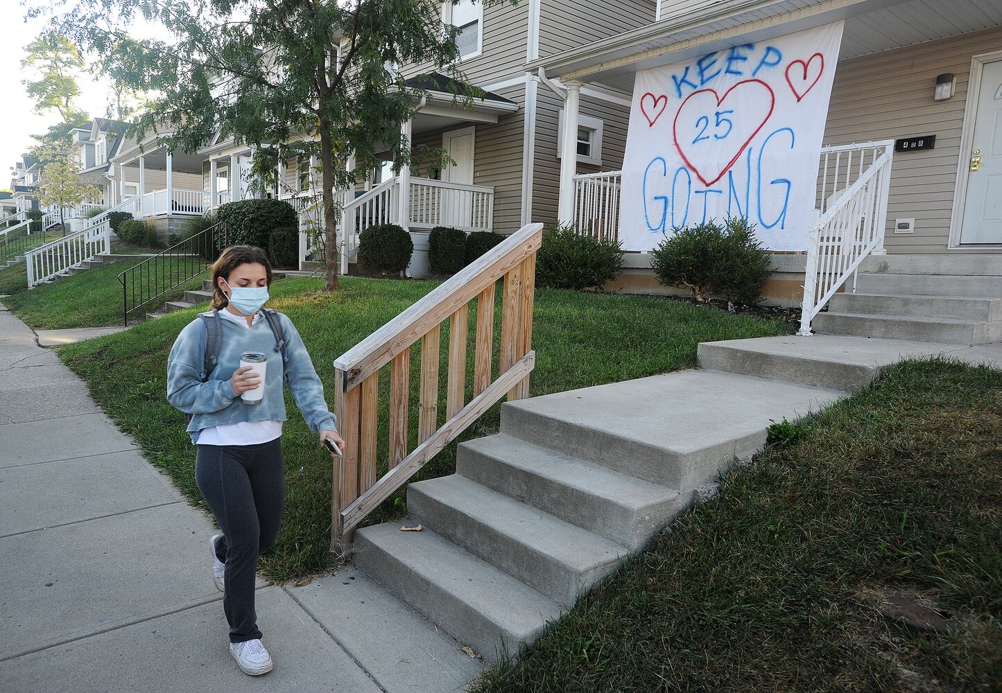 UD houses display tributes to Michael Currin
