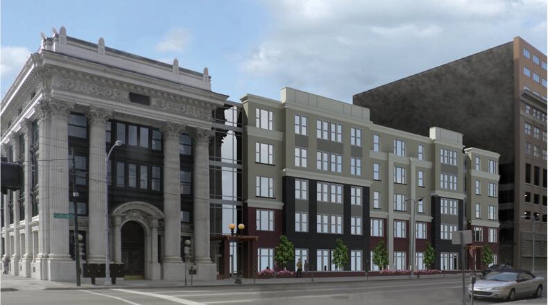 An artist’s rendering of the proposed project.