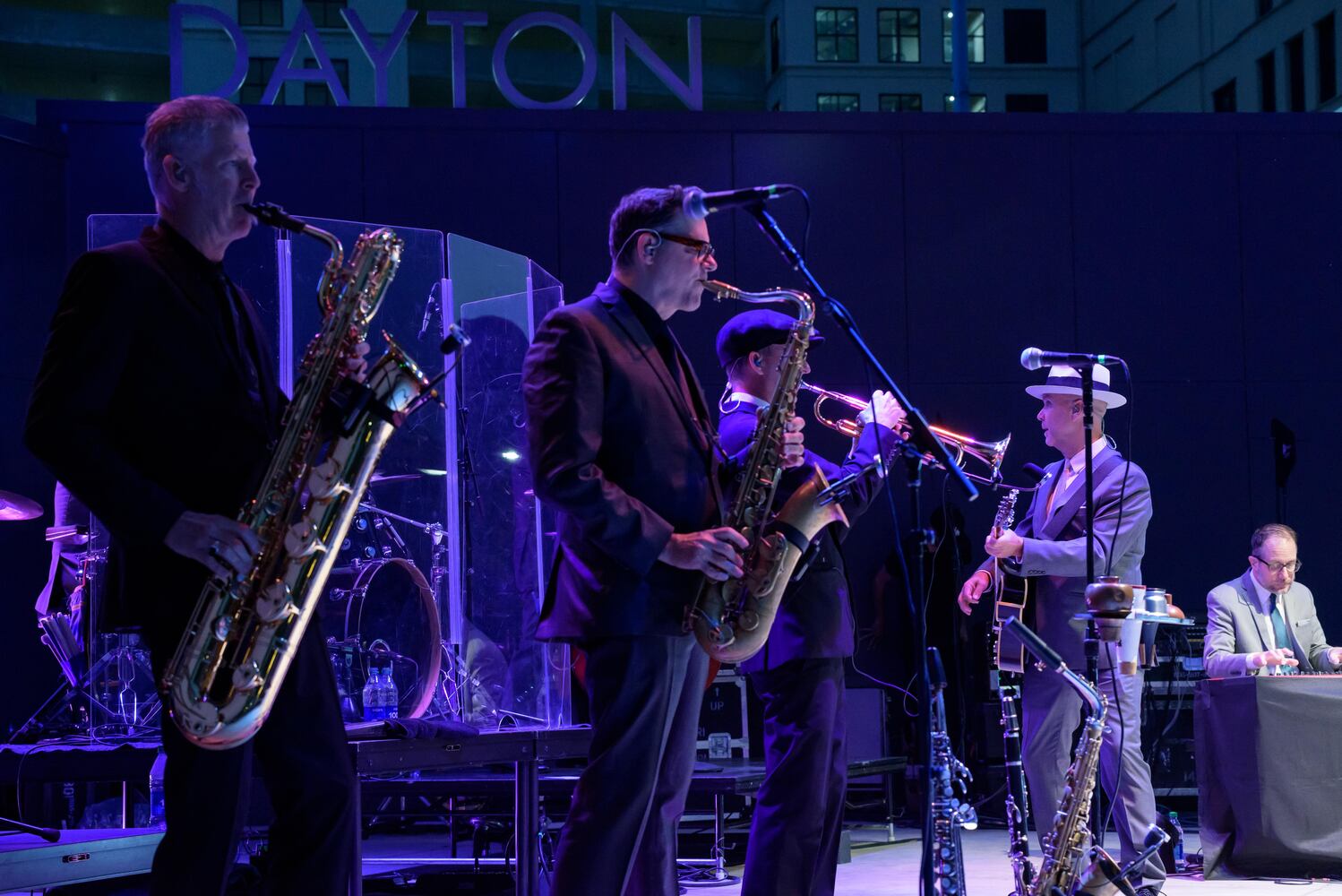 PHOTOS: Big Bad Voodoo Daddy with Cherry Lee & The Hot Rod Hounds Live at Levitt Pavilion