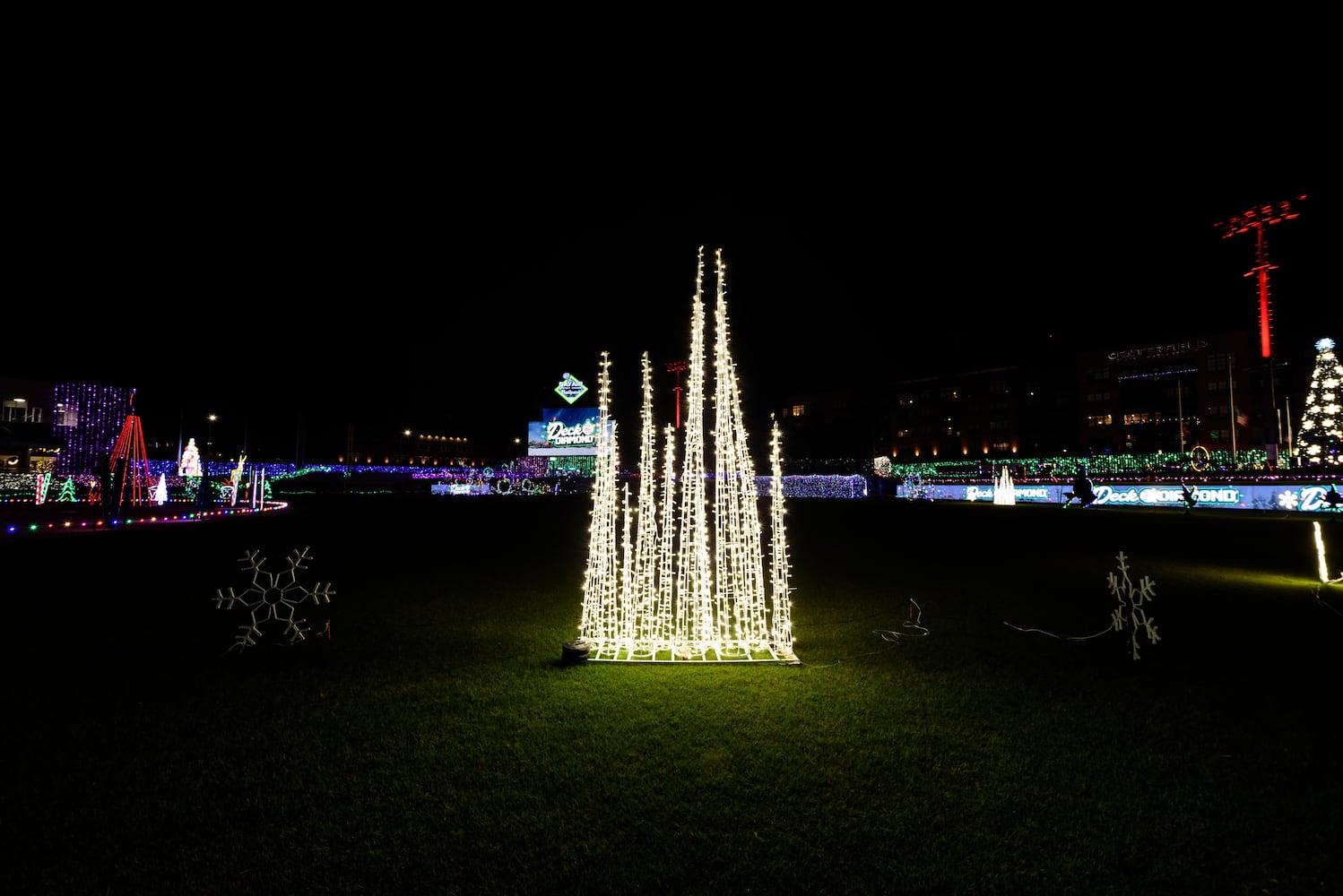 PHOTOS: Deck the Diamond at Day Air Ballpark