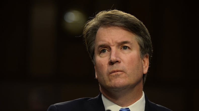 Supreme Court Associate Justice nominee Brett Kavanaugh at his confirmation hearing before the Senate Judiciary Committee in the Hart Senate Office Building in Washington, D.C., on Wednesday, Sept. 5, 2018. (Christy Bowe/Globe Photos/Zuma Press/TNS)