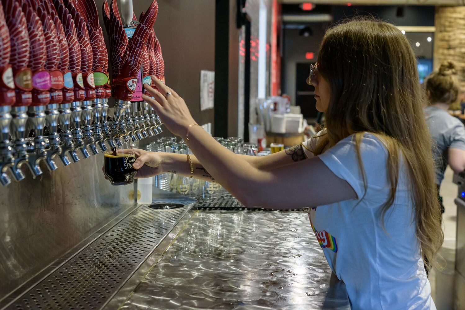 PHOTOS: Did we spot you at the grand opening of the new Warped Wing Brewery & Smokery in Huber Heights?