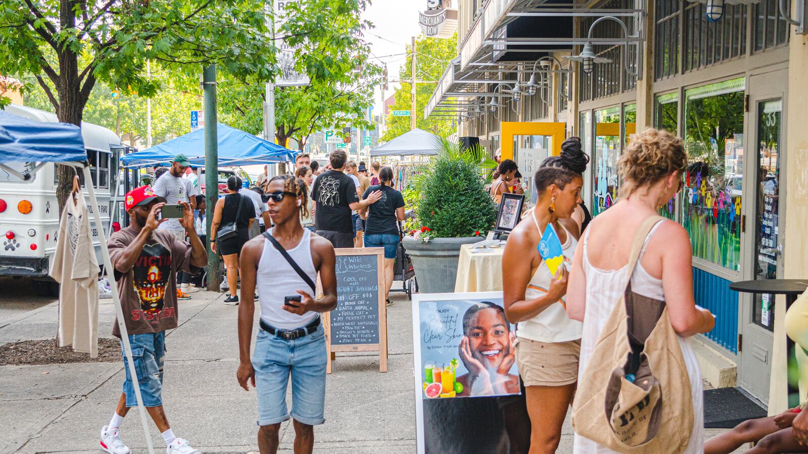 Art in the City. Photo credit: Downtown Dayton Partnership.