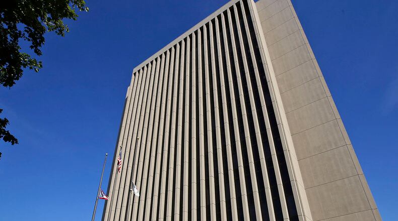 The Montgomery County Administration Building in downtown Dayton. STAFF FILE