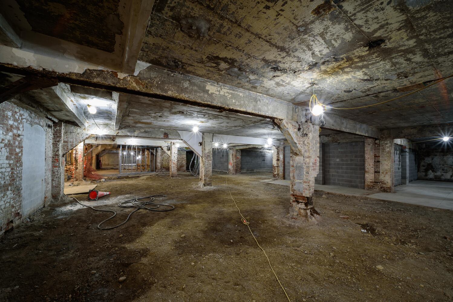 PHOTOS: Dayton Arcade recovery continues, first floor slab completed and windows restored