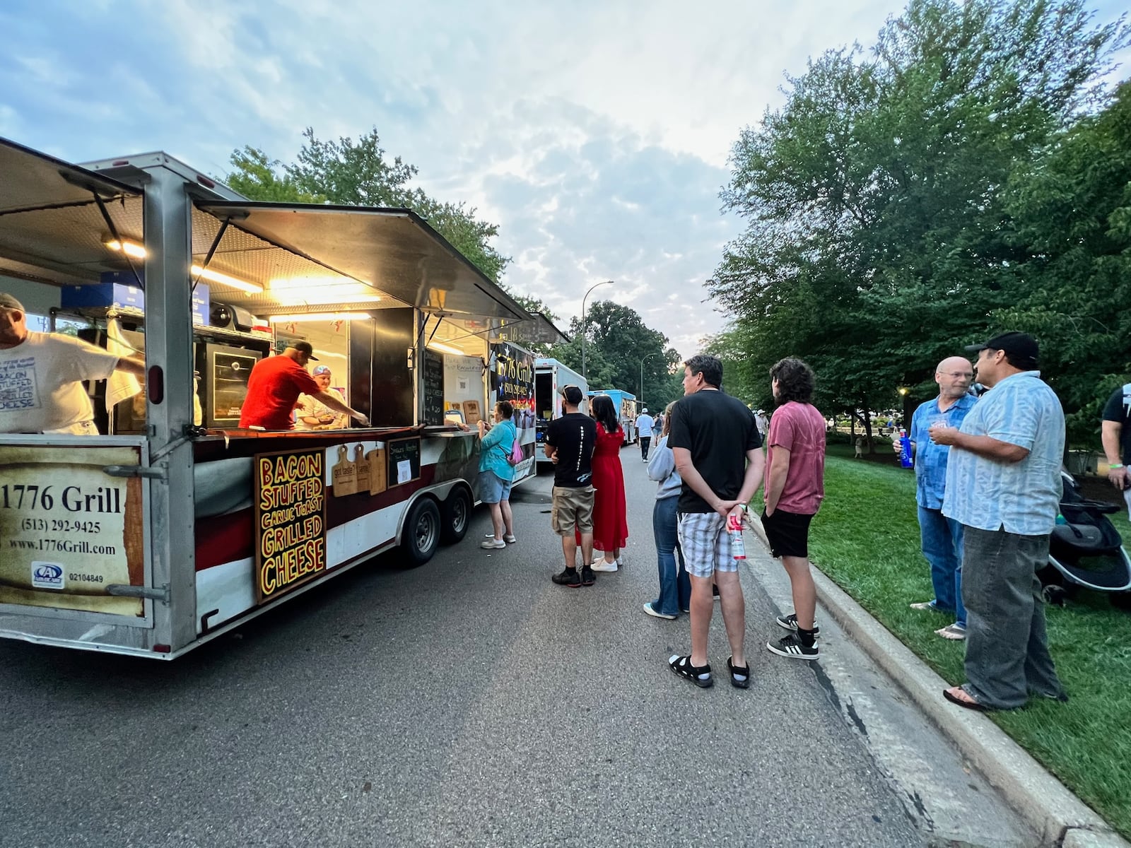 Patrons gather to sample the best that bacon has to offer at the 2023 Bacon Fest held Saturday, Aug. 19 at Kettering's Fraze Pavilion. 