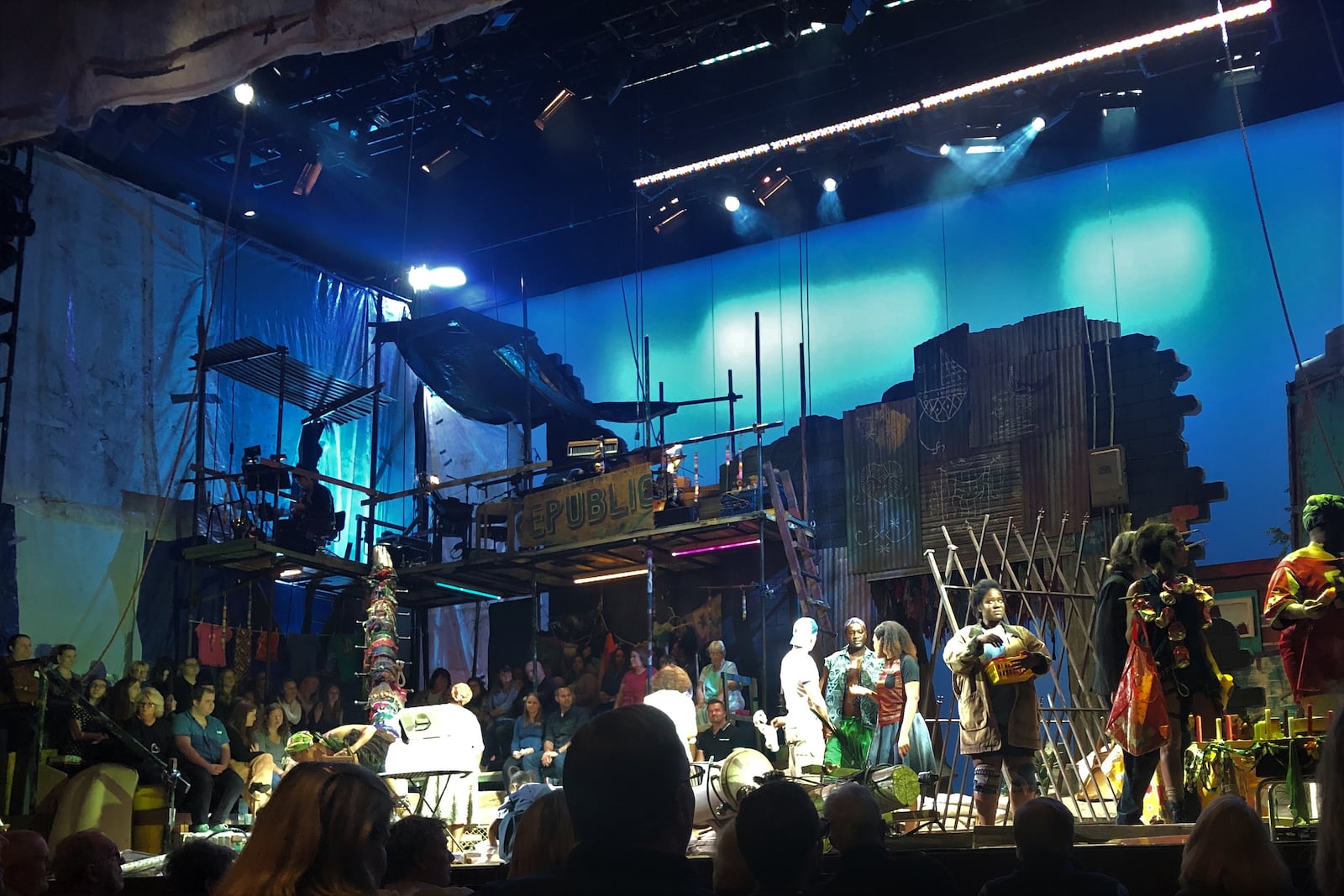 "Once on This Island" played at the Schuster Center in October 2019. CORNELIUS FROLIK / STAFF