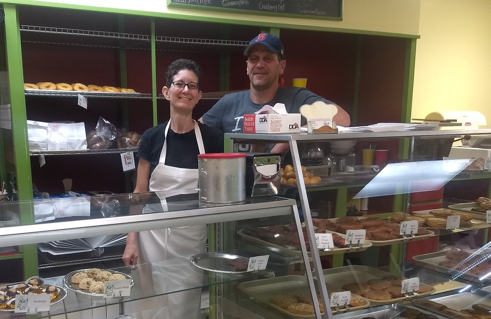 Jennifer Evans and Matt Tepper, who own and operate Evans Bakery in Dayton.