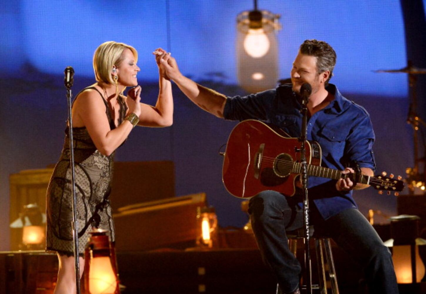 Check out what happened during the show at the MGM Grand in Las Vegas