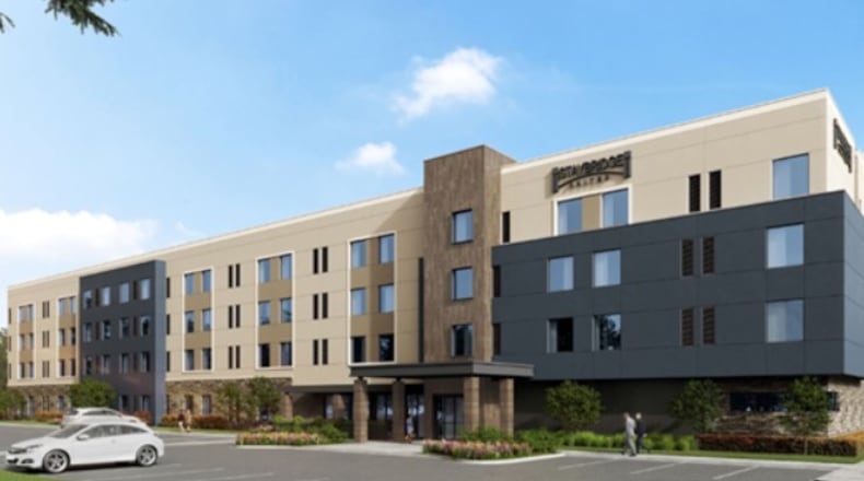 Staybridge Suites will soon open on Miller Lane in Butler Twp. CONTRIBUTED