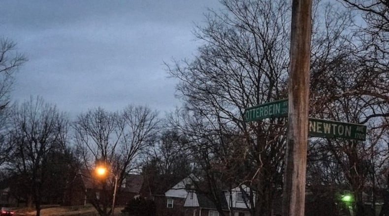 Male tells Dayton police he was shot Tuesday afternoon, Jan. 23, 2018, as he and friends walked along Otterbein Avenue. (Jim Noelker/Staff)