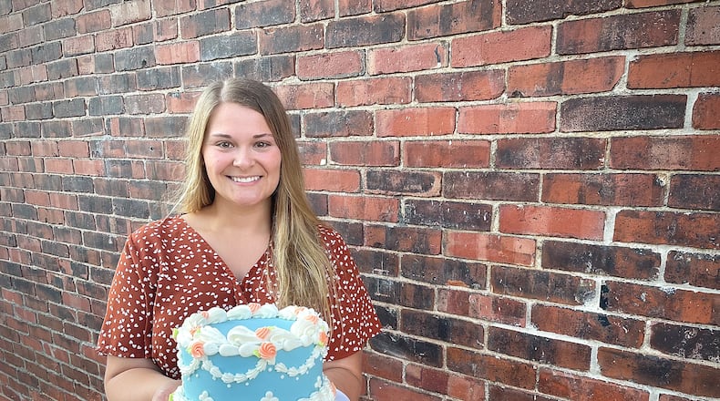 Ashley Knapick, the owner of Ashmore Cakes, is moving her business into Spark Fairborn. NATALIE JONES/STAFF